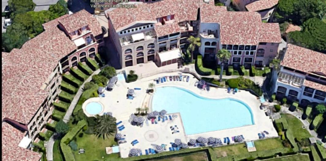 Appartement T2 - Bord De Mer - Piscine Six-Fours-les-Plages Bagian luar foto